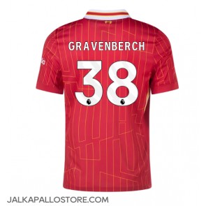 Liverpool Ryan Gravenberch #38 Kotipaita 2024-25 Lyhythihainen